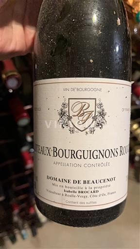 Burgundi Kodra të Burgonisë Domaine Beauceno^t 2018